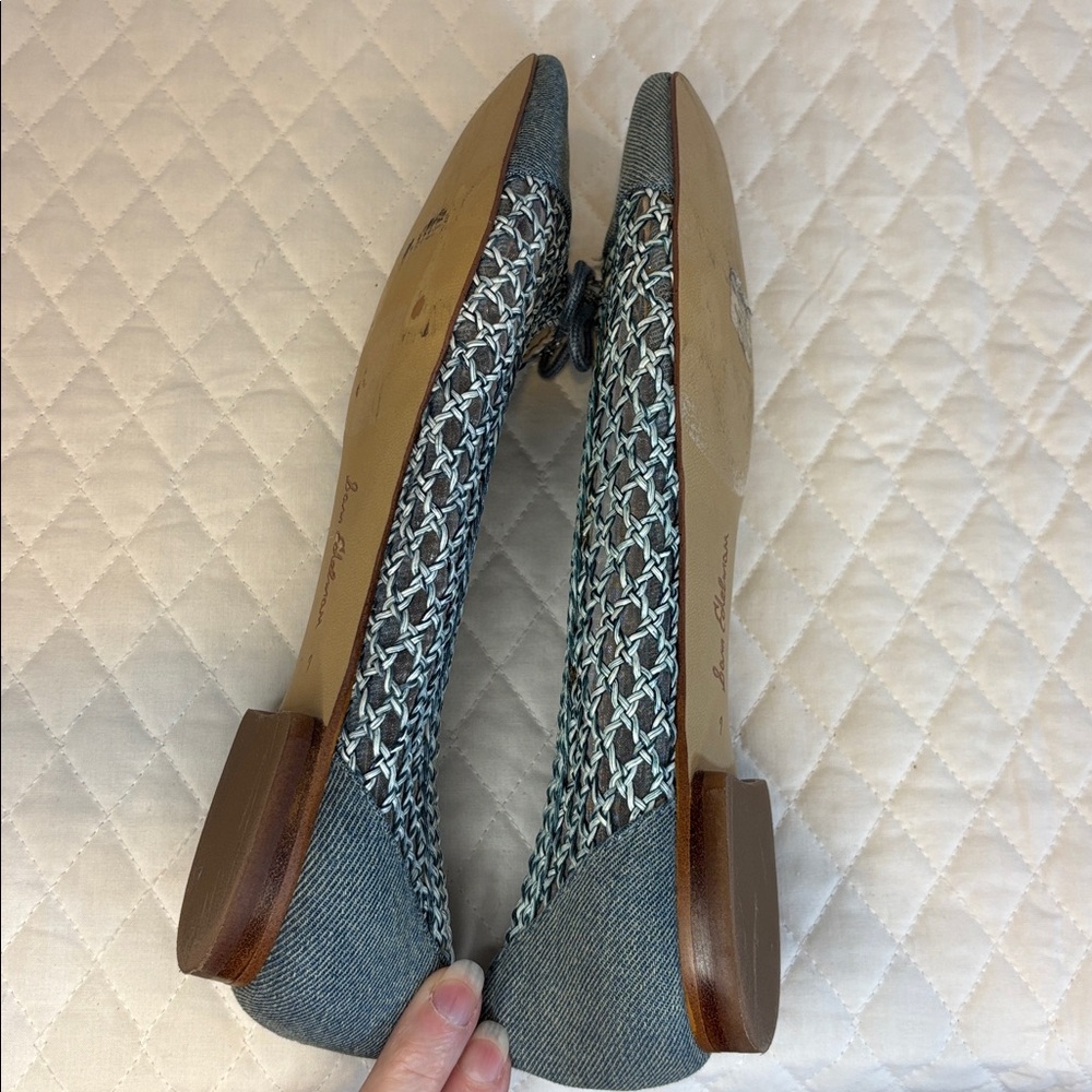 Sam Edelman Women's May
Square Toe Bow Accent Openwork
Flats Size 7 - Picture 5 of 11
